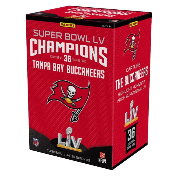 2021 Panini Tampa Bay Buccaneers Super Bowl LV Champions Box Set Football Cards